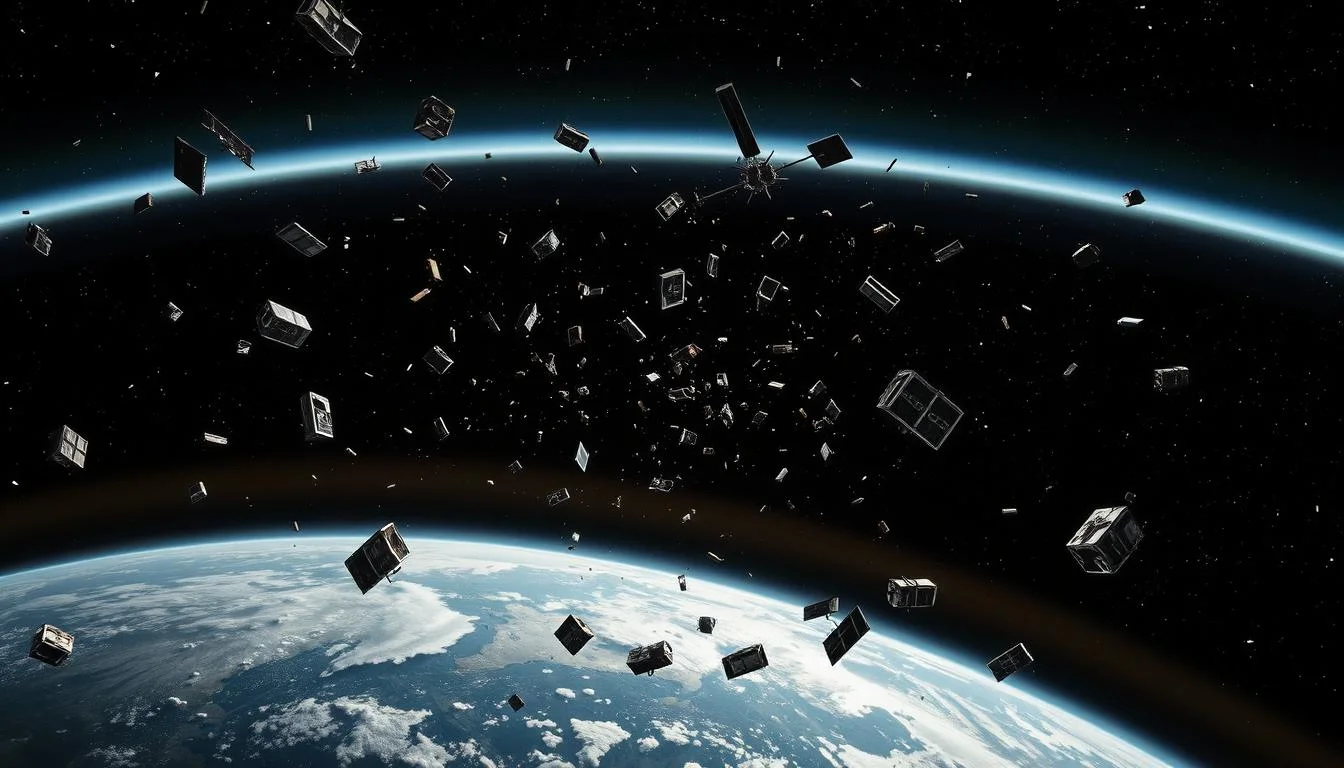 Kosmiczne śmieci coraz większym zagrożeniem dla astronautów