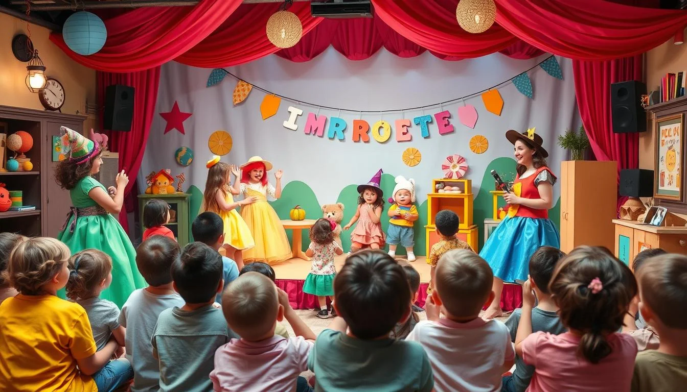 Improwizowany teatr dla dzieci podbija sceny kulturalne