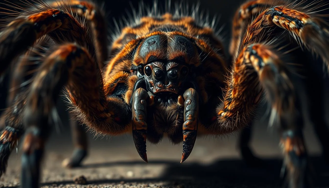 Największy pająk – Theraphosa blondi, czyli ptasznik goliat
